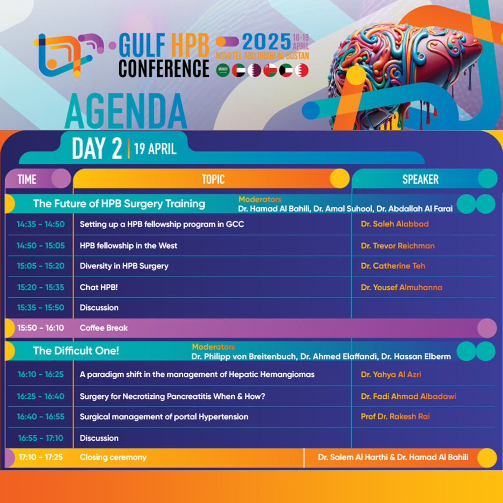 Welcome to the Gulf HPB Conference 2025