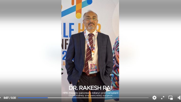 Prof. Dr. Rakesh Rai Speaks at Gulf HPB Conference 2025 Prof. Dr. Rakesh Rai (MS, FRCS, MD, CCT, ASTS Fellow, USA), a renowned Consultant Transplant and HPB