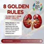 8 Golden Rules to protect your Kidney Health