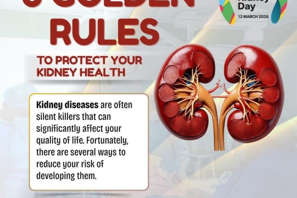 8 Golden Rules to protect your Kidney Health