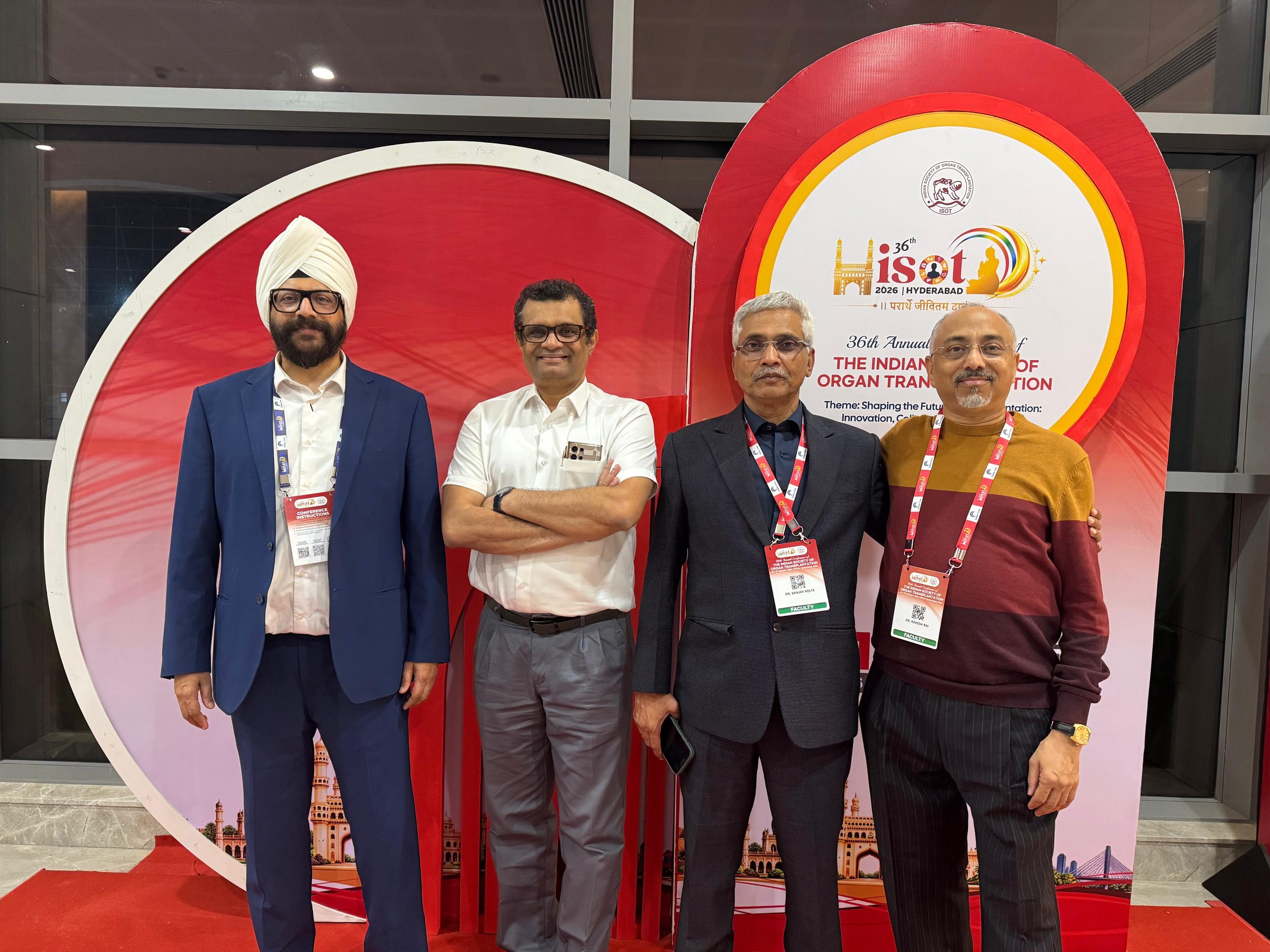 Just concluded the Annual Conference of the Indian Society of Organ Transplantation in Hyderabad